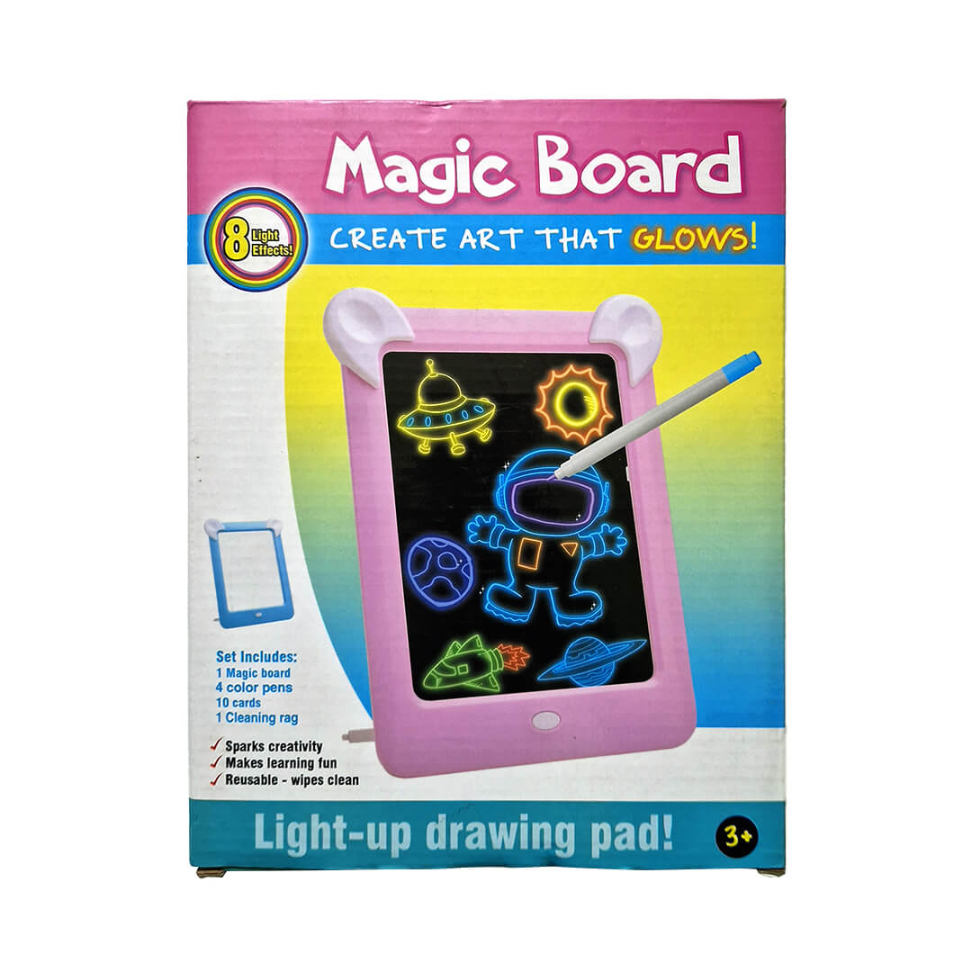 SAVEONMANY 3D Magic Pad, Light Up Drawing Board